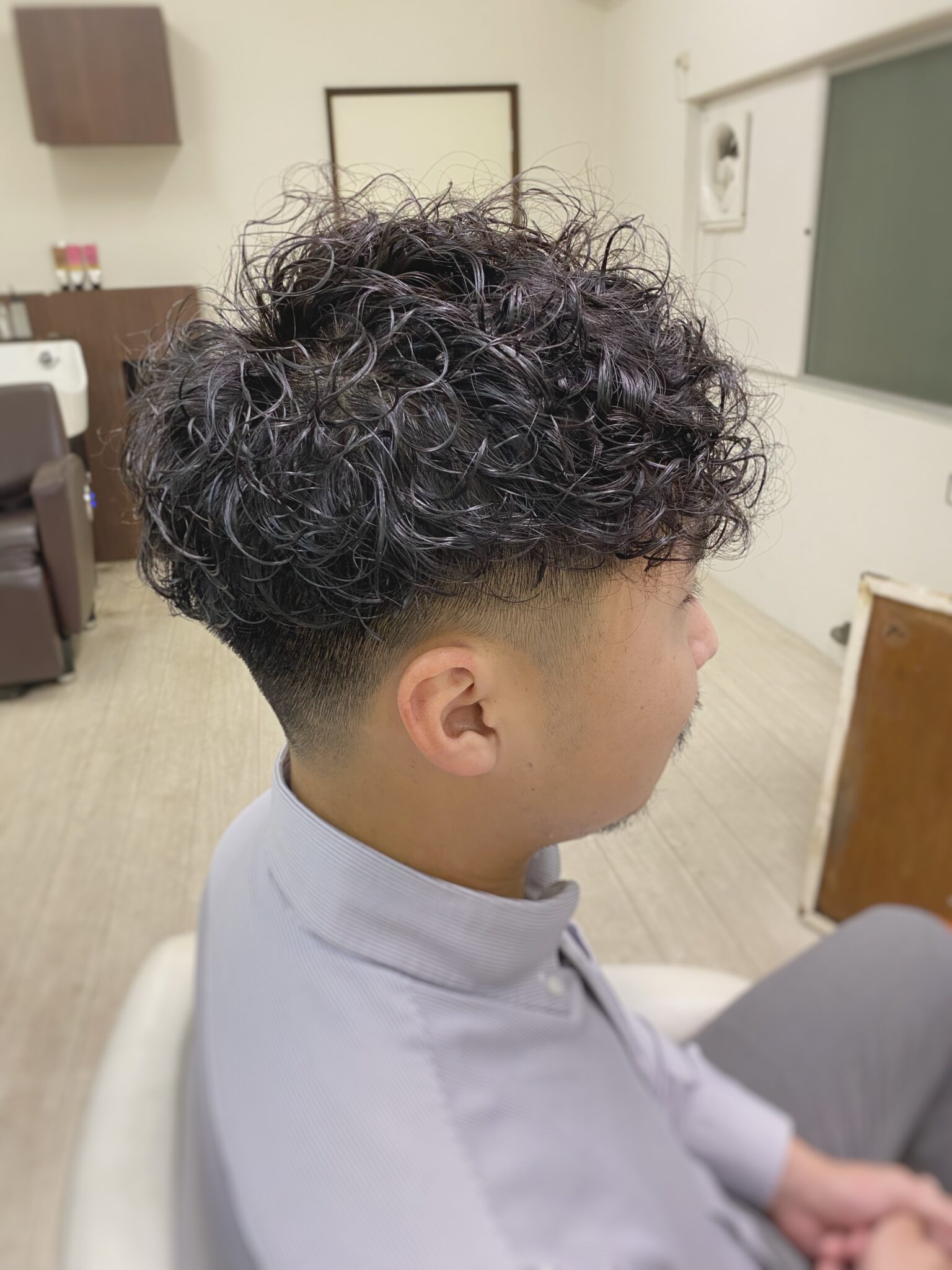 メンズパーマ